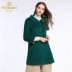 Thời trang mùa đông tăng đột biến của phụ nữ thời trang mới - Trung bình và dài Coat Trung bình và dài Coat