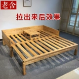 Мебель из натурального дерева, классический индивидуальный диван для двоих, сделано на заказ