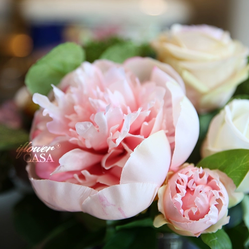 Iflower элитные искусственные цветы, аксессуары для дома, обеденный стол, цветы для гостиной, журнальный столик, домашние скандинавские искусственные цветы, неоклассический