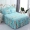 dày Hàn Quốc bông bedspread giường váy một mảnh cộng với bông giường trải giường che 1,5 1.8m mét vải bộ nệm - Váy Petti