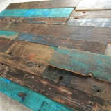 Старый корабль Троян Харбар с твердым деревом Фоны Стена Стена Гостиная Стенная Доска Дома СВОЙСТВА Современная китайская земля