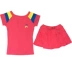Quần áo thường ngày quần vợt nữ mùa hè 2019 váy thể thao chống ánh sáng quần áo quần vợt thể thao phù hợp với trang phục thể thao - Trang phục thể thao bộ gió adidas nữ Trang phục thể thao