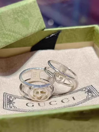 Gucci, кольцо, эмаль подходит для мужчин и женщин для влюбленных, новая коллекция