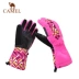 Găng tay thể thao ngoài trời CAMEL Camel Các cặp đôi Găng tay trượt tuyết ấm áp và có thể đeo được găng tay làm vườn có móng Găng tay