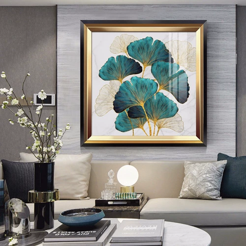 Cross -STITCH 2022 Новая линейная вышивка гостиная маленькая запчасти для спальни простые современные собственные вышивные рестораны ручной работы Ginkgo