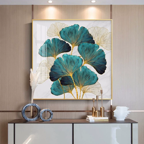 Cross -STITCH 2022 Новая линейная вышивка гостиная маленькая запчасти для спальни простые современные собственные вышивные рестораны ручной работы Ginkgo