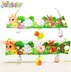 Jollybaby giường màu bao quanh bởi đa cảm thấy linh hoạt vải cuốn sách 0-1-2 tuổi bé bé câu đố giáo dục sớm đồ chơi đồ chơi trẻ con Đồ chơi giáo dục sớm / robot