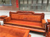 Sofa gỗ hồng mộc Burmese trái cây lớn gỗ hồng mộc mô hình 10 mảnh đặt sofa Việt Nam đồ gỗ gụ - Bộ đồ nội thất ghế sofa gỗ Bộ đồ nội thất