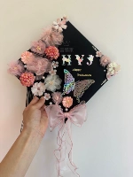 Фан-материалы Sakura включают бакалавскую шляпу+резиновый пистолет+резиновая полоса 6