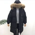 Quần áo cotton độn bông bánh mì nữ mùa đông 2018 phiên bản Hàn Quốc mới của bf rộng áo khoác cotton dày - Bông áo khoác lông vũ nữ dáng dài Bông
