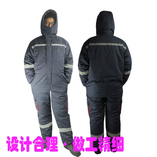 Холодная хлопчатобумажная куртка с кепкой с подключением к шляпе