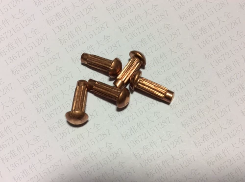 Медные цветочные знаки заклепки gb/827 rolling flower rivet copper rivet m2/m2.5/m3/m4