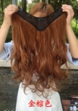 Кудрявый волнистый парик, кудрявое наращивание волос, длина миди