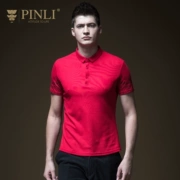 Sản phẩm PINLI 2019 hè mới cho nam áo thun mỏng trẻ trung áo thun tay ngắn B192212406 - Polo