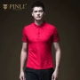 Sản phẩm PINLI 2019 hè mới cho nam áo thun mỏng trẻ trung áo thun tay ngắn B192212406 - Polo polo áo