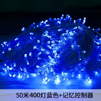 (Водонепроницаемая заглушка -ин) 50 метров 400 светло -голубой световой струны