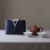 Bùn mùa xuân làm bằng tay dày bông lưu trữ túi vải túi trà bộ trà bình trà một nồi hai túi vải túi ấm pha trà thủy tinh có lọc Trà sứ