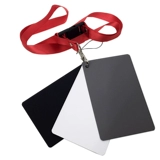 Поддержка Huayan Grey Card Balance 18 градусов Черно -белая серая тройная карта. Точная экспозиция с царапиной водонепроницаемой