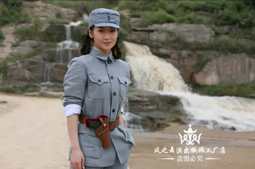 Новая военная форма хлопка восьмой маршрут показывает выступление красной армей