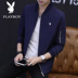 Playboy 2018 người đàn ông mới của áo khoác thanh niên đẹp trai áo khoác mỏng mùa xuân và mùa thu mặc lớn đồng phục bóng chày Hàn Quốc phiên bản của xu hướng Đồng phục bóng chày