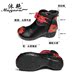 Mu Yan in khởi động của phụ nữ phong cách quốc gia retro giày của mẹ lớp đầu tiên da mùa thu và mùa đông trung niên cộng với nhung gót thấp khởi động Giày ống