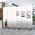 ngăn phòng khách và bếp Tùy 
            chỉnh đơn giản hiện đại màn hình phân vùng tường phòng khách gấp văn phòng công ty nhà di động phòng ngủ bao gồm màn hình gấp đơn giản vách ngăn bằng nhôm giả gỗ 
