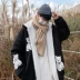 ROCKY nhà mùa đông Hàn Quốc lông cừu sang trọng lông bông trùm đầu áo khoác nam hai mặt mặc áo khoác cotton dày ấm - Bông