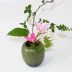 流 轩 Bình hoa nhỏ retro Hoa hình trụ nhỏ Hoa cắm hoa cắm hoa Bình gốm đựng lọ hoa Zen - Vase / Bồn hoa & Kệ giỏ sắt treo ban công Vase / Bồn hoa & Kệ