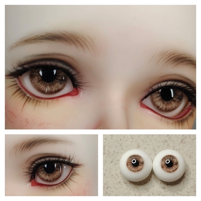 taobao agent [March Communication] 14 small 14 16bjd resin eye three/four/six/uncle's eyes and long wind