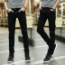 Mùa xuân jeans nam Hàn Quốc phiên bản của thủy triều stretch Slim chân quần thanh niên casual stretch pencil nam quần dài