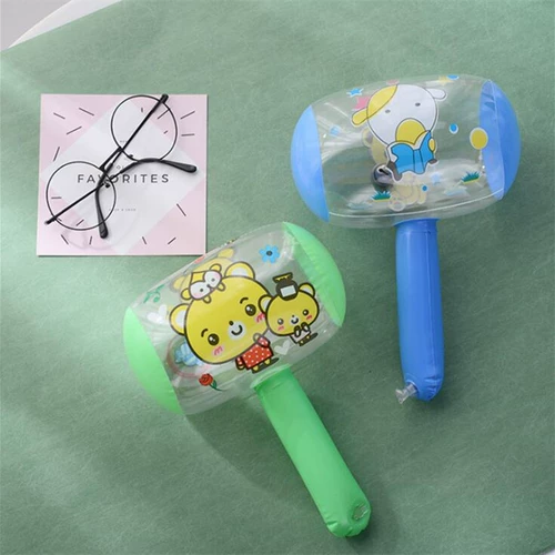 Воздушный шар, молоток с колокольчиком, мультяшный колокольчик, надувная игрушка, подарок на день рождения