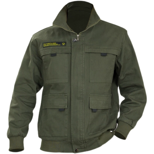 Хлопковый эластичный камуфляжный износостойкий комплект для работы, 2021 года, рабочая одежда, защита от ожогов