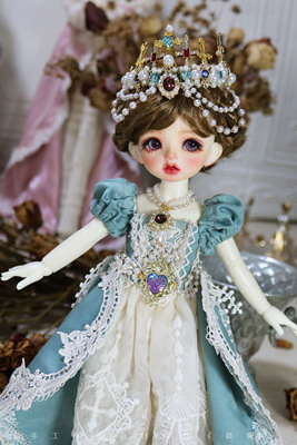 taobao agent 乐其手工 DIY material package BJD baby clothing six -point material package 