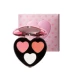 MINISO  MINISO Steal Heart Series Elastic High Gloss Blush Palette - Blush / Cochineal Blush / Cochineal