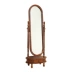 Gương gỗ nguyên khối Gương dài đơn giản Gương phòng ngủ đơn giản Gương gương Áo nước Mỹ lắp gương gương sàn - Gương gương decor treo tường Gương