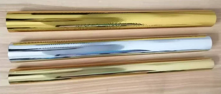 Импортированная двусторонняя горячая золотая фольга бумага и бумага электрическая 640 мм × 120 м 100–1000 юаней/объем