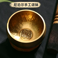 Непальская будда чаша Тибет песня боуси йога джингсин миска ручной бронзовой миска санскрит