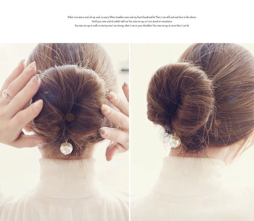 Поролоновая большая заколка для волос, аксессуар для волос