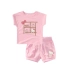 Quần áo trẻ em HelloKitty cotton mùa hè ngắn tay dễ thương quần short hai mảnh - Phù hợp với trẻ em váy trẻ em 10 tuổi Phù hợp với trẻ em