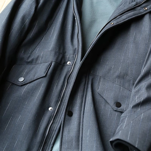 Зимний утепленный длинный пуховик, средней длины