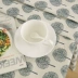 Đơn giản hiện đại khăn trải bàn khăn trải bàn cà phê bảng vườn vải kẻ sọc văn học nhỏ hình chữ nhật tùy chỉnh tươi - Khăn trải bàn