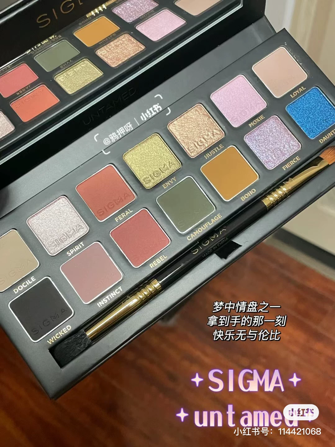Spot SIGMA Eye Shadow Disk ANKNOOK Pro Angela Diana joint Untamed