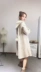 OXD phụ nữ gốc áo khoác áo khoác nữ dài phần 2017 new casual hem chia ngã ba áo len cardigan áo khoác nữ dáng ngắn Áo khoác dài