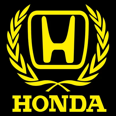 Хромированные наклейки с ретроотражающим эффектом бренды Yamaha, Honda