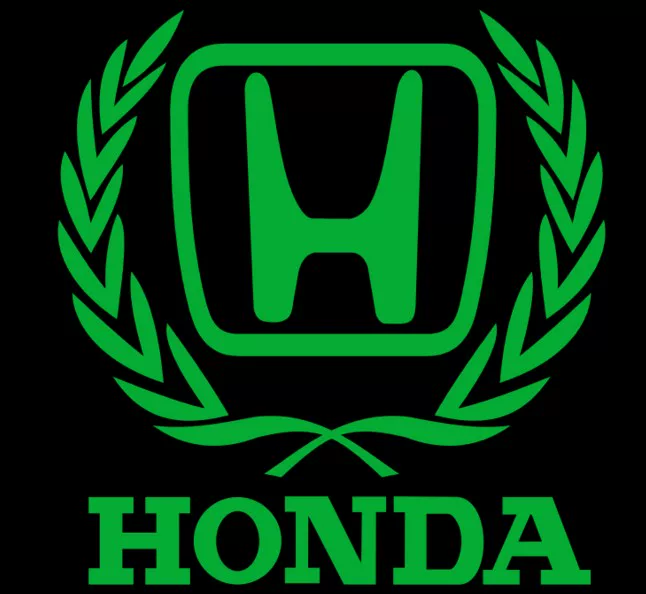 Хромированные наклейки с ретроотражающим эффектом бренды Yamaha, Honda