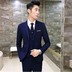 Bộ đồ vest nam năm mảnh chuyên nghiệp kinh doanh đầm nhỏ phù hợp với Hàn Quốc Chú rể Slim chú rể váy cưới - Suit phù hợp quần tây nam đẹp Suit phù hợp