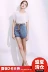 Dài loạt ● thương hiệu giảm giá của phụ nữ 2018 mới ren hàng đầu Hàn Quốc phiên bản của hoang dã tinh khiết màu áo thun voan mùa hè áo tay dài nữ Áo sơ mi chiffon ren