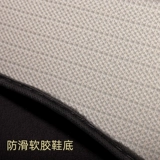 Нескользящие тапочки на платформе, из хлопка и льна, с печатью вашего логотипа