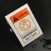 Thiết bị cơ khí vận hành logo cảnh báo cấm chạm vào nhãn dán Ereda DNT-M005 - Thiết bị sân khấu