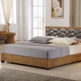 HC4011 Mojo Bed Bed Vine Art Art Bed New Vine -Made Poly Poly Bed Два -личные кровати юго -восточной азиатской кровать